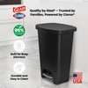 Glad 13 Gallon Trash Can | Plastic Kitchen Waste Bin