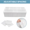 Plastic Belt Organizer, 10 Section Drawer Organizer for Storage Belt,