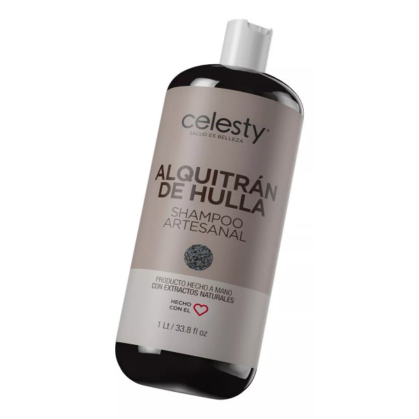 Celesty Kit 8 Shampoo Alquitrán De Hulla Control Psoriasis Caspa