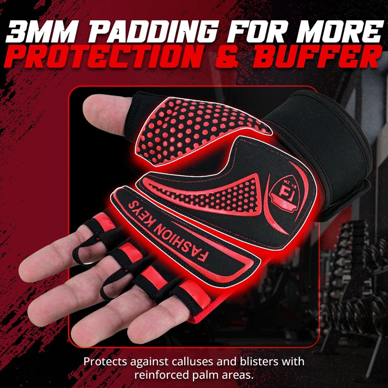 FK by ZM Gym Workout Gloves for Men & Women