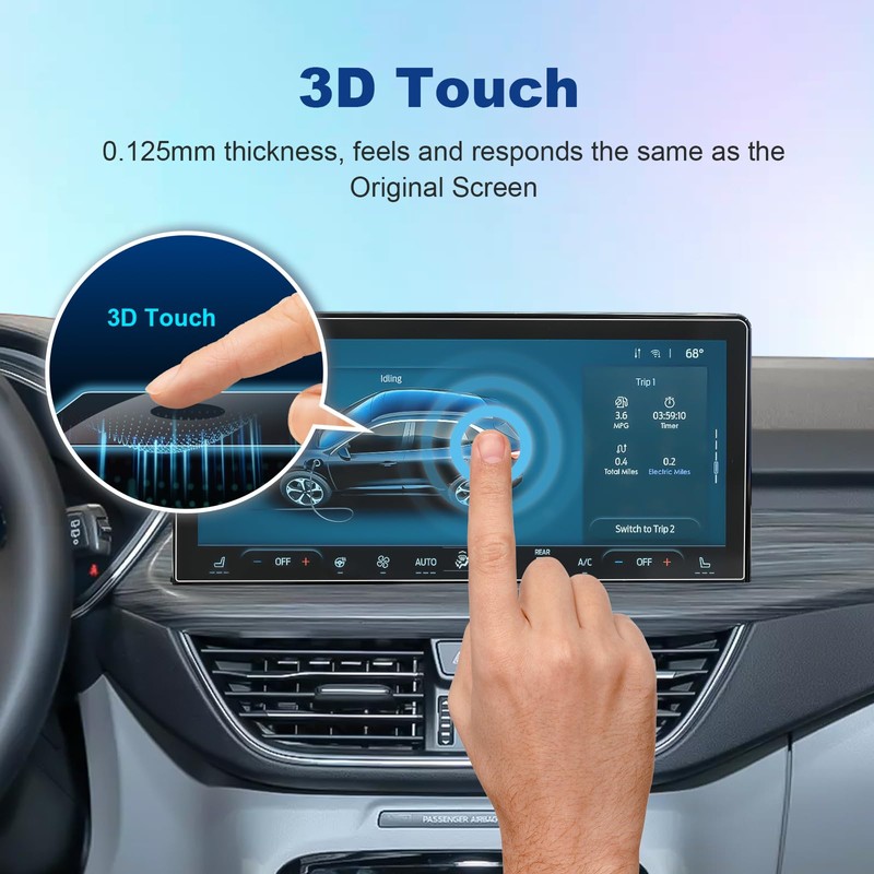(2pcs) Coleya for 2023 2024 2025 Ford Escape Screen Protector,