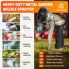 AUTOMAN Garden Hose Nozzle - 7 Patterns Sprayer, 100% Metal