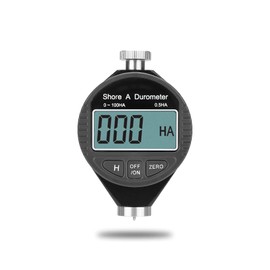 Akozon Hardness Tester, Digital 100HD A Durometer Shore Rubber Hardness Tester LCD Display Meter