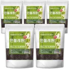 Domestic dandelion pills 500g, 5 packs, 95% dandelion pills / 국산 민들레 환 500g 5개 포공영 환 민들레 95%