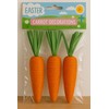 PMS Set of 3 Hanging Carrot Decorations – 12cm Easter