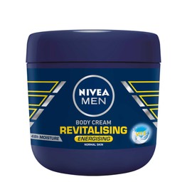 Nivea Revitalising Men Body Cream for Normal Skin 400ml (Pack of 1)