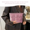 1 Velvet Makeup Bag, Large Capacity Storage Bag, Women's Travel