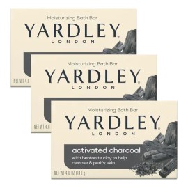 Barra De Jabón De Carbón Activado Yardley De 113 G (4 Oz) -