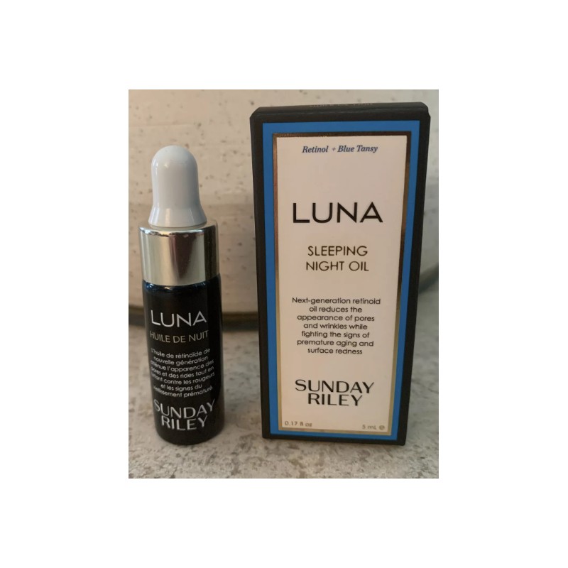 SUNDAY RILEY Luna Retinol Sleeping Night Oil .17oz/5mL Travel Size