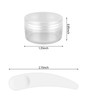 12 pcs 5 Gram/5ml Jars with 1 Mini Spatulas, Sample