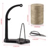 MOLIGOU Cast Iron Twine Holder Set, Twine Holder with Scissors