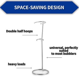 YAFIYGI Frother Stand Kitchen Milk For Coffee Stainless Steel Stand Fits for Multiple Types of Coffee Frothers - Heavy Duty Stand Ideal