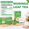 LeafLea Moringa Tea, 120 Fresh-Sealed Tea Bags, Premium Herbal Blend