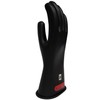 Enespro Class 0 Black Rubber Voltage Insulating Gloves, Max. Use