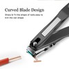 360° Rotating Nail Clippers for Seniors, Long Handle Fingernail Clippers