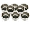 Amarine Made 8pcs Stainless Drink Holder with Drain, Multi-Use Boat