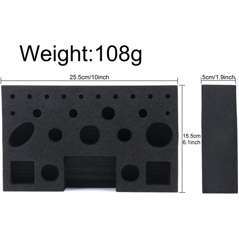 MAXIMUMCATCH Maxcatch Soft Foam/Bamboo Wood Tool Caddy Fly Tying Tool