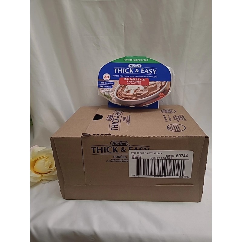 Hormel Thick & Easy Purees Thickened Food Beef Lasagna 7.oz