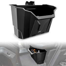 SAUTVS UTV Under Seat Storage Box, Driver Underseat Storage Bin for Can Am Defender HD5 HD7 HD8 HD9 HD10 MAX 2016-2025 Accessories, Replacement #715003399