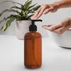 BRIGHTFROM Plastic Bottles with Pump Dispenser, 8 OZ Empty, BPA