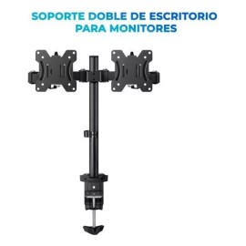 EGTMA Soporte Para Monitor De Mesa Tv Doble Para Montaje En Pared