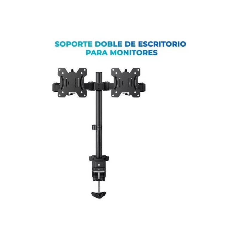 EGTMA Soporte Para Monitor De Mesa Tv Doble Para Montaje