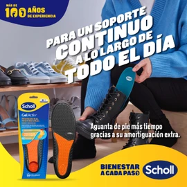 Scholl GelActiv Sport Insoles, orange