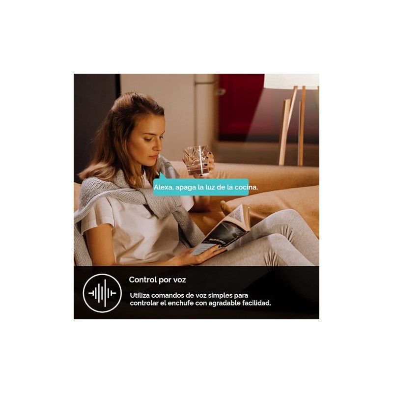 Kasa Smart Plug Ultra Mini 15A, toma Wi-Fi para el