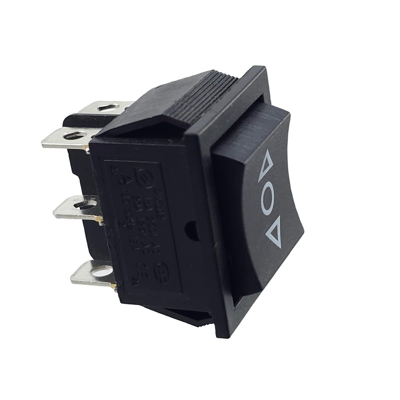 Rocker Switch, On/Off/On, Installation Opening Approx. 28.5 x 21.5 mm,