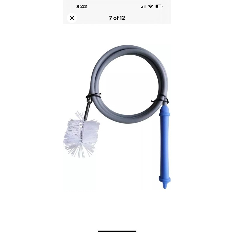 iit 60 Inch Drain Cleaner Brush Pipe Cleaner Clog Remover