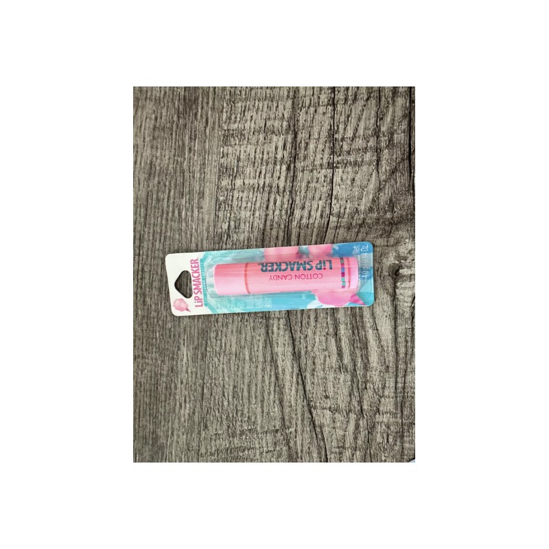 Lot 4 Lip Smacker Cotton Candy Lip Balm Moisturizer 0.14