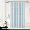 Dynamene Extra Long Shower Curtains, 84 Inches Long Boho Tufted