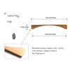 Goo-Ki Aged Brushed Brass Handle Modern Minimalist Cabinet Pull Drawer