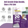 CLAWGUARD Cat Training Tape Strips – 20 Pre-Cut Double-Sided Anti