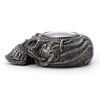 Veronese Design Steampunk Cold Cast Pewter Xeno Flat Skull Wall