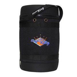 Flame King FK-GH-5LB Gas Hauler for 5LB Propane Tank-Insulated Protective Carry Case, Black