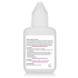 Eyelash Primer 15ml Pre-Treatment for individual Lash Extensions pre-treatment removes proteins and oils and provides longer lash retention TUTU Lash