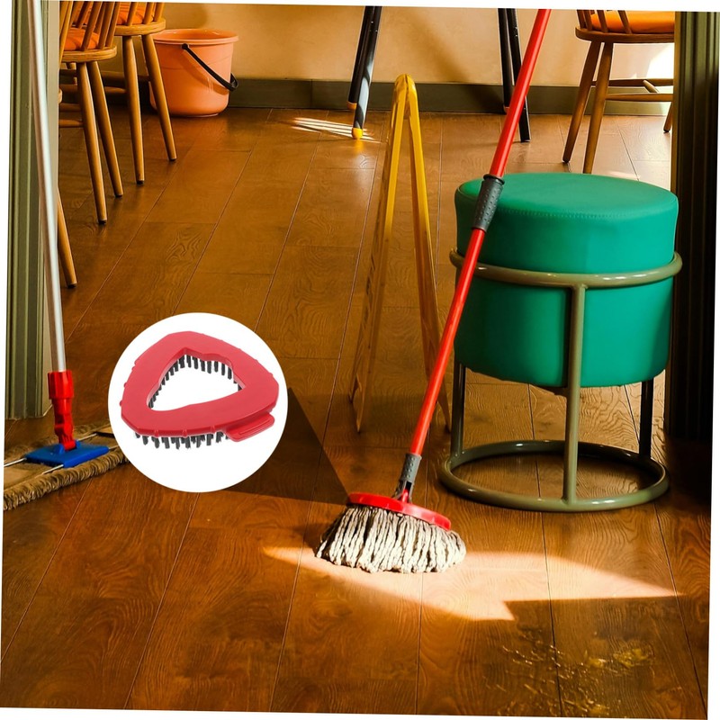 KOMBIUDA Spinbrush Replacement Heads 2 Pack Mop Scrub Brush for