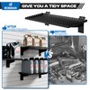 BOBIBAN 4 Pack Slatwall Shelves, Heavy Duty Metal Slat Wall