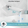 Senlesen Chrome Shower Faucet Set 12" Rainfall Head Combo Kit