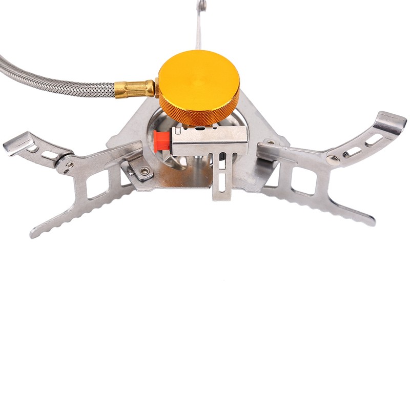 Outdoor Aluminum Alloy Portable Camping Mini Picnic Folding Stove Burner