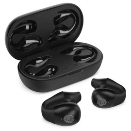 UrbanX UX3 True Wireless Earbuds Bluetooth Headphones Touch Control with Charging Case Stereo Earphones in-Ear Built-in Mic Headset Premium Deep Bass for Ulefone Armor 6S - Black