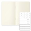 Midori 15209006 MD Notebook, Light, New Book, Unruled, 3 Books