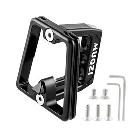 HOUSON Bicycle Front Rack Carrier, Bicycle Front Shelf Bracket Front Rack Mounting Bracket Luggage Shelf Cycling Bracket for Mountain Bike