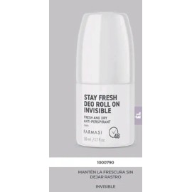 Stay Fresh Deo Roll On Farmasi Desodorante 50 Ml Fragancia Invisible