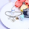 Hcvone Initial Dog Bracelets Paw Bracelet Just A Girl Who