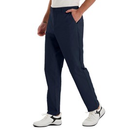 TALL MAXX Tall Men's 36"/38" Inseam Classic-Fit Casual Chino Pants Navy