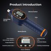 Digital Torque Screwdriver 7.08–70.8 in-lbs, with Strong Magnetic Bits, Buzzer,