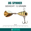 ELBFANG Jig Spinner Perch Bait Set | 12g | Spinner