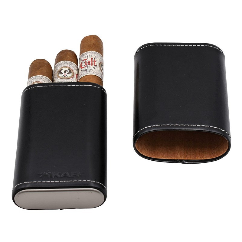 Xikar Envoy 3 Cigar Case Black